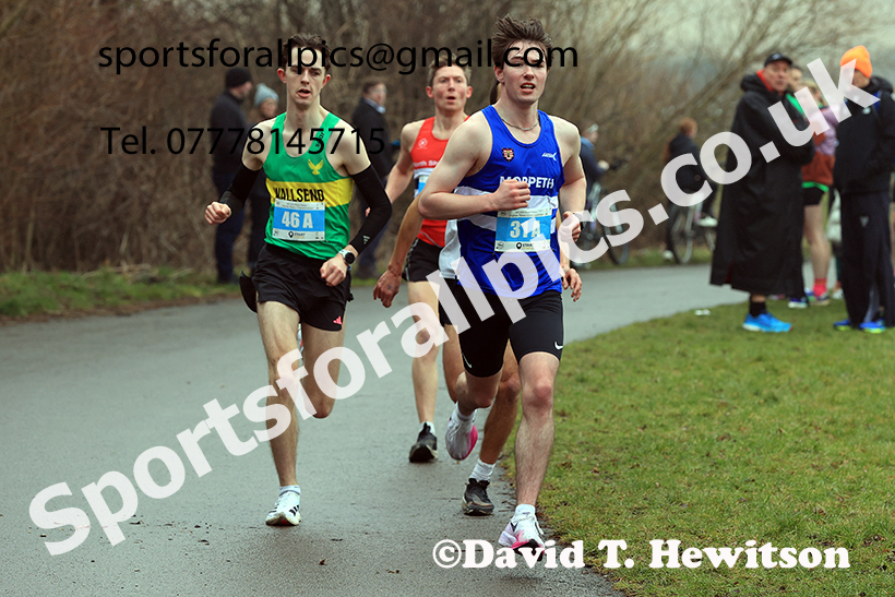 Senior Men and Over-35s to 49s Mens 2025 NECAA Royal Signals Road Relays Champs.,  Hetton Lyons Country Park, Hetton le Hole, County Durham. Photo: David T. Hewitson/Sports for All Pics